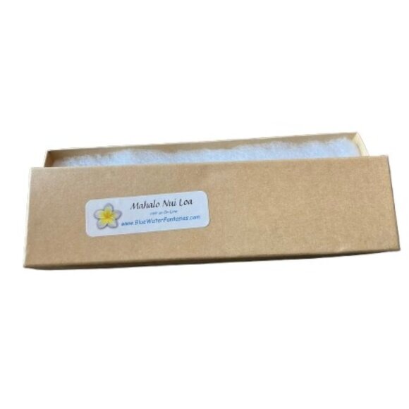 Mahalo Nui Loa Floating Illusion Navy Pearl & Sea Glass Seed Bead Necklace - NWT - Picture 4 of 4